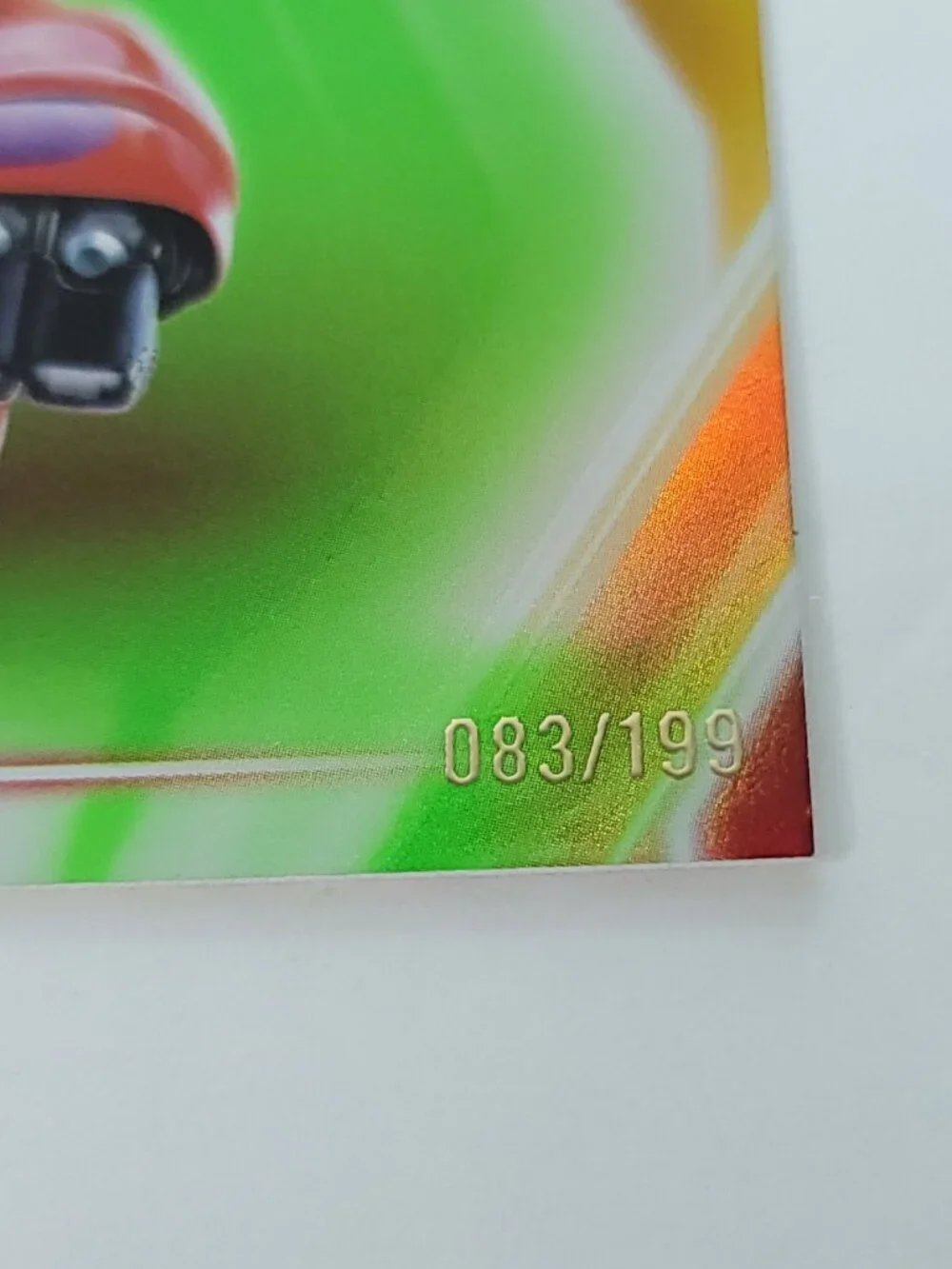 Baymax Topps 2026 Disney Neon Holo Parallel Refractor Limited 083/199 - Picture 2 of 4